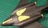Omask 748100 Me262 HG III wheel bay plugs (for Amusing Hobby) 1/48